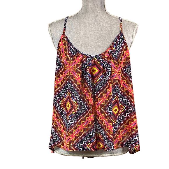 Arizona Jean Company Southwest Print Open Back size L - Picture 1 of 5